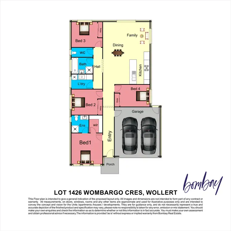 Floorplan of Homely house listing, Lot 1426 Wombargo Crescent, Wollert VIC 3750
