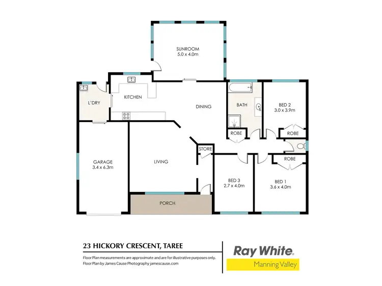 Floorplan of Homely house listing, 23 Hickory Crescent, Taree NSW 2430