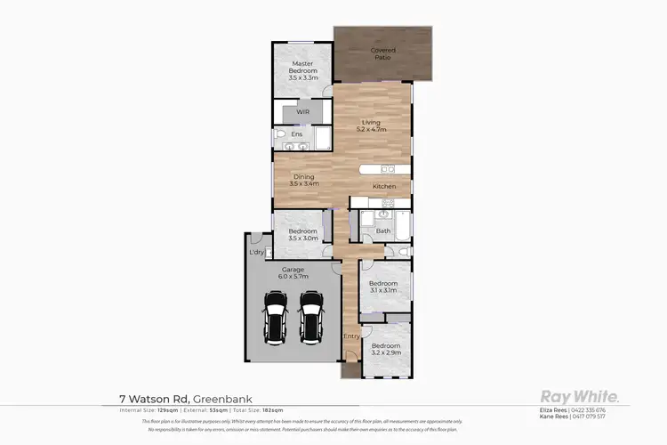 Floorplan of Homely house listing, 7 Watson Road, Greenbank QLD 4124