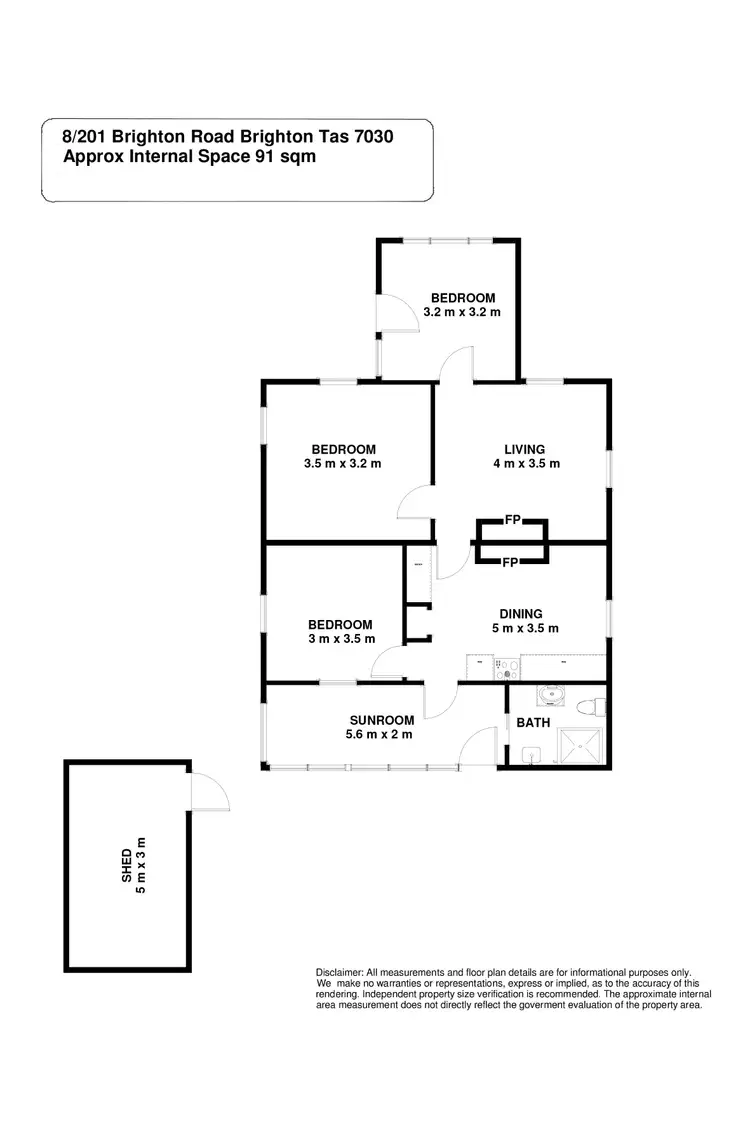 Floorplan of Homely house listing, 8/201 Brighton Road, Brighton TAS 7030