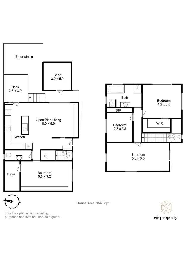 Floorplan of Homely house listing, 10 Sixth Avenue, West Moonah TAS 7009
