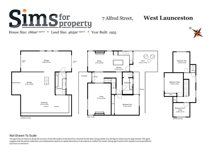 Floorplan of Homely house listing, 7 Alfred Street, West Launceston TAS 7250