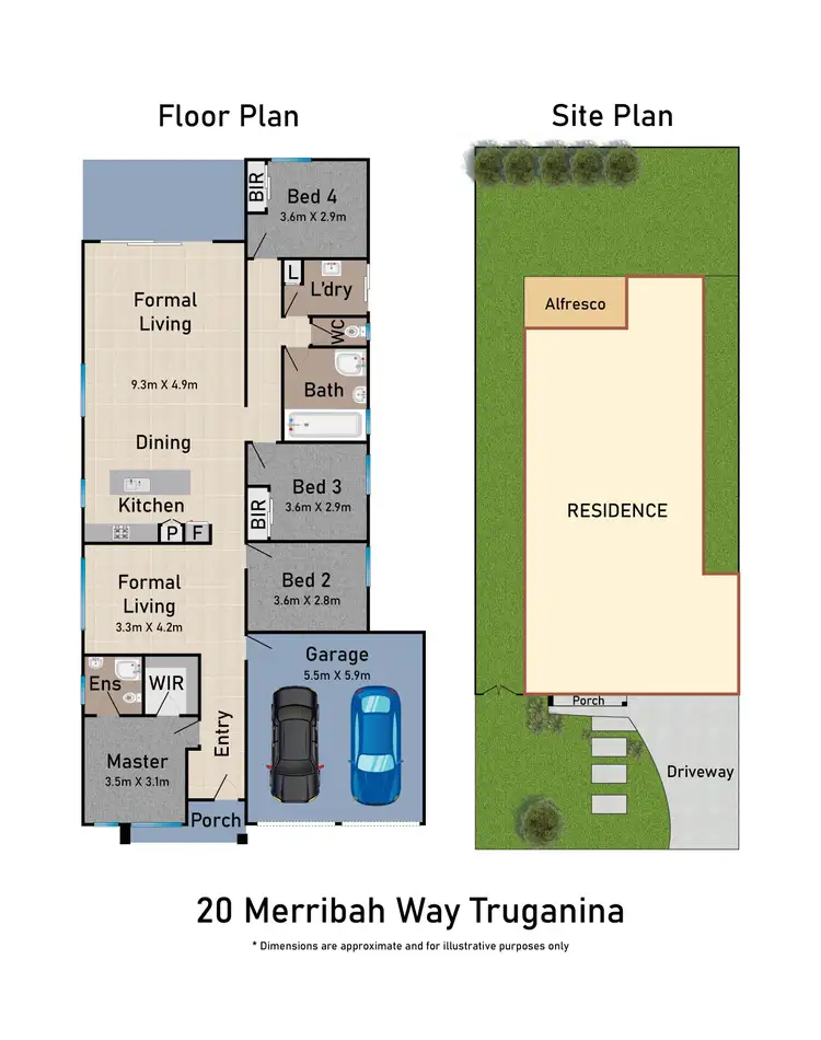 Floorplan of Homely house listing, 20 Merribah Way, Truganina VIC 3029