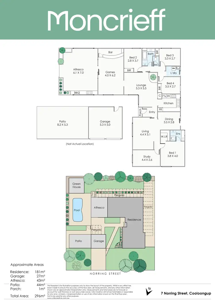 Floorplan of Homely house listing, 7 Norring Street, Cooloongup WA 6168