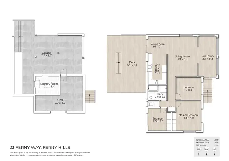 Floorplan of Homely house listing, 23 Ferny Way, Ferny Hills QLD 4055