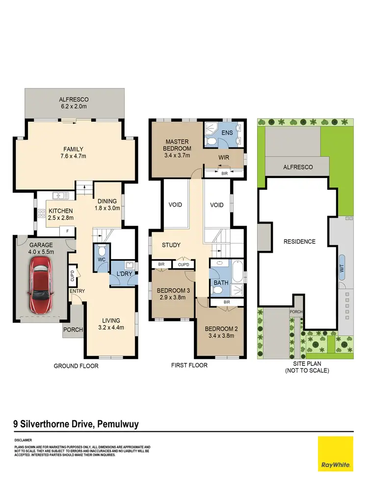 Floorplan of Homely house listing, 9 Silverthorne Drive, Pemulwuy NSW 2145