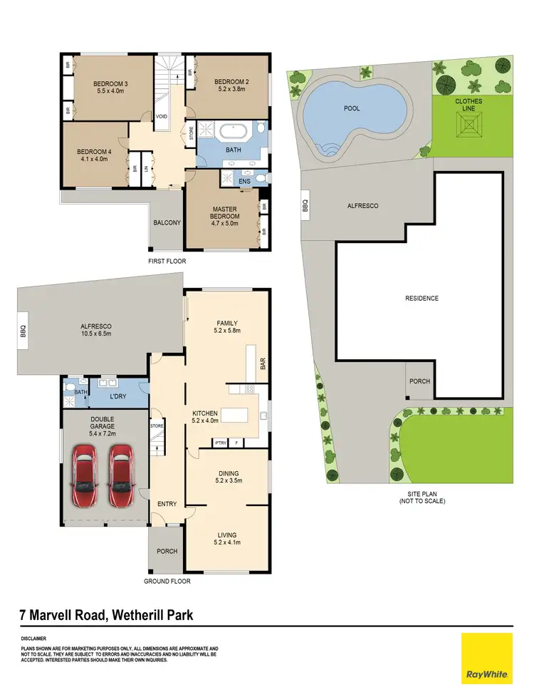 Floorplan of Homely house listing, 7 Marvell Road, Wetherill Park NSW 2164