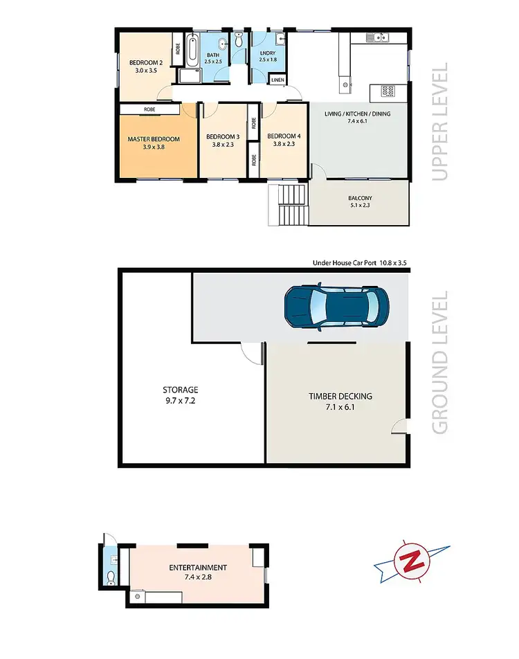 Floorplan of Homely house listing, 69 Bowen Mountain Rd, Bowen Mountain NSW 2753