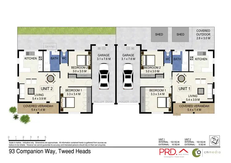 Floorplan of Homely house listing, 93 Companion Way, Tweed Heads NSW 2485