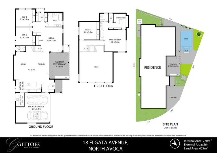Floorplan of Homely house listing, 18 Elgata Avenue, North Avoca NSW 2260