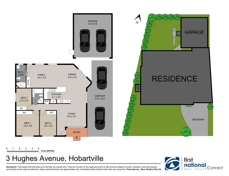 Floorplan of Homely house listing, 3 Hughes Ave, Hobartville NSW 2753