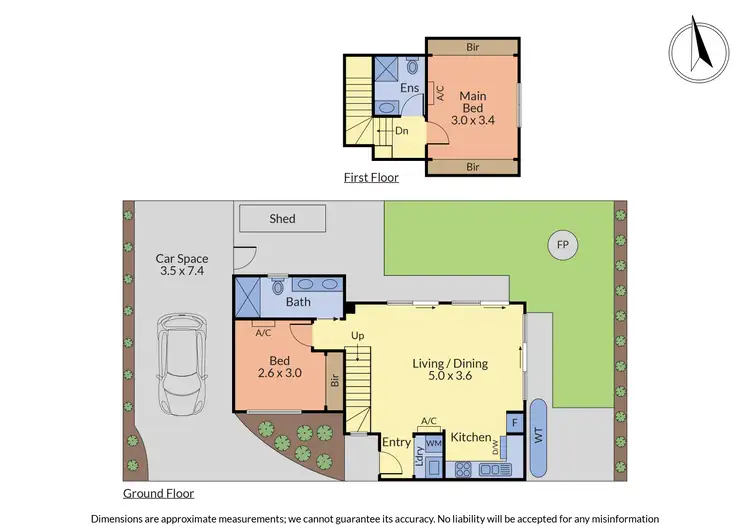 Floorplan of Homely townhouse listing, 4/16 Adele Avenue, Ferntree Gully VIC 3156