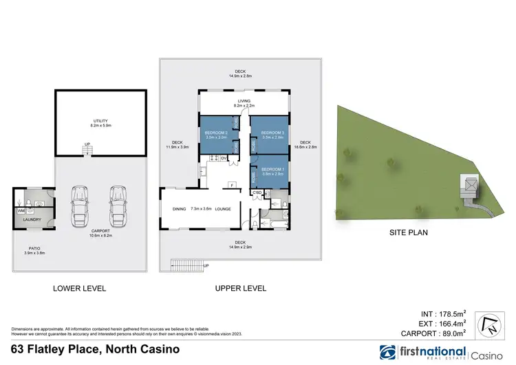 Floorplan of Homely house listing, 63 Flatley Place, North Casino NSW 2470