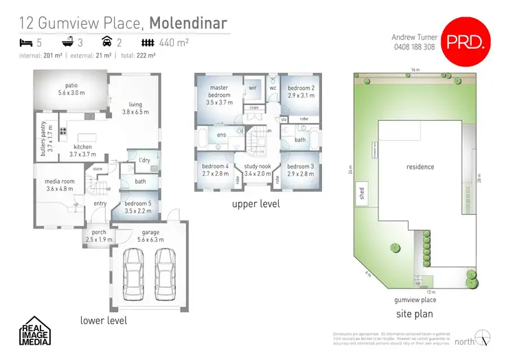 Floorplan of Homely house listing, 12 Gumview Place, Molendinar QLD 4214