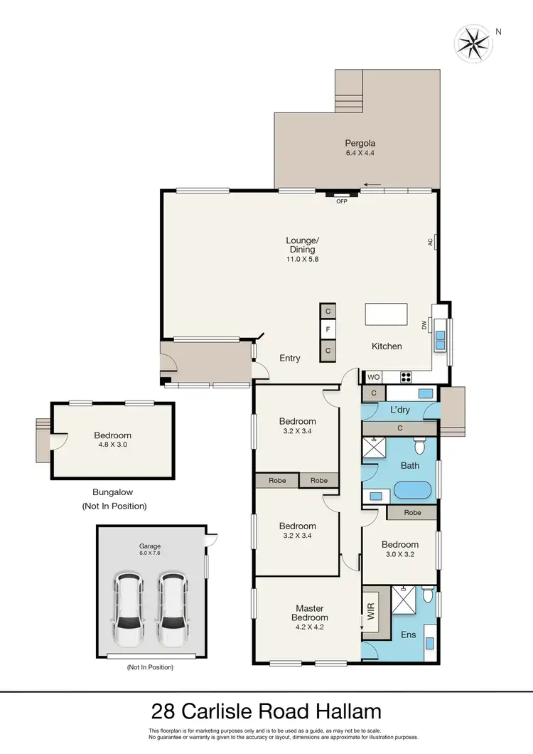Floorplan of Homely house listing, 28 Carlisle Road, Hallam VIC 3803