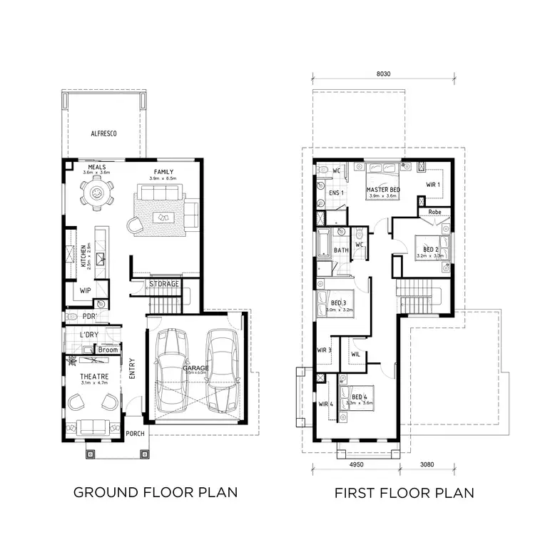 Floorplan of Homely house listing, 38 Penver Drive, Cobblebank VIC 3338