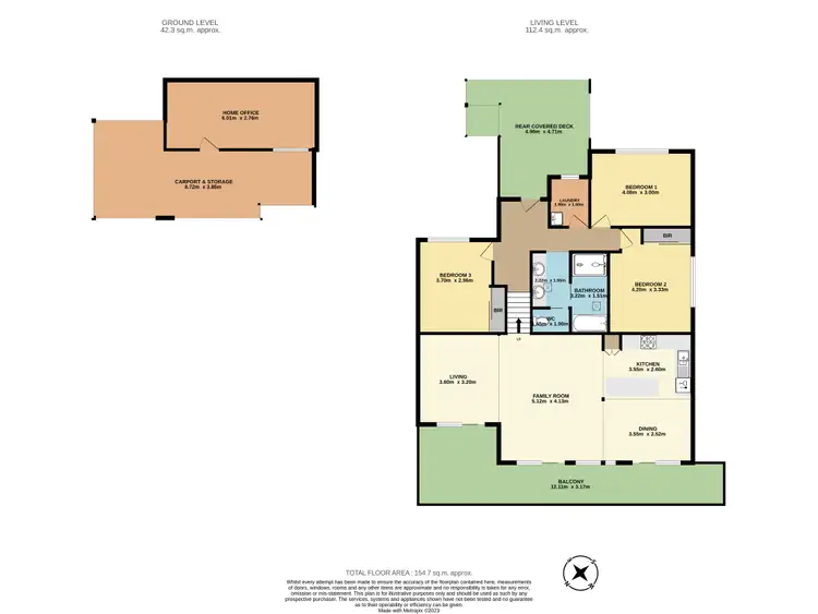 Floorplan of Homely house listing, 123 Wyndarra Way, Koonawarra NSW 2530