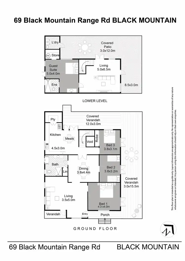 Floorplan of Homely house listing, 69 Black Mountain Range Road, Black Mountain QLD 4563