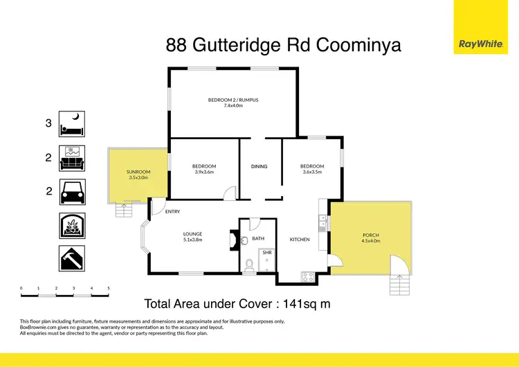 Floorplan of Homely house listing, 88 Gutteridge Road, Coominya QLD 4311