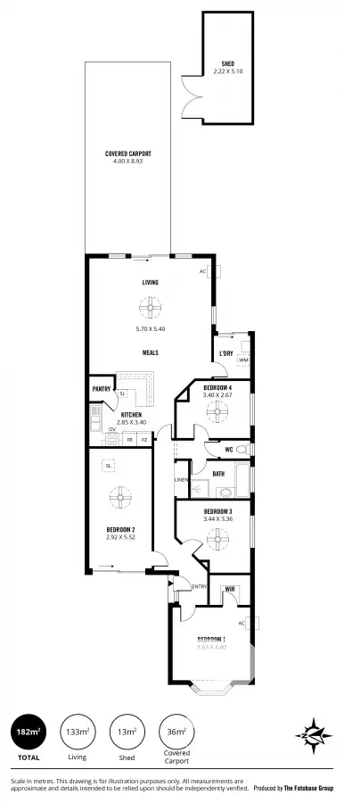 Floorplan of Homely house listing, 10 Derby Street, Gillman SA 5013