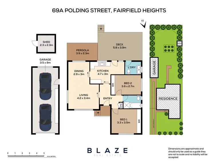 Floorplan of Homely house listing, 69A Polding Street, Fairfield Heights NSW 2165