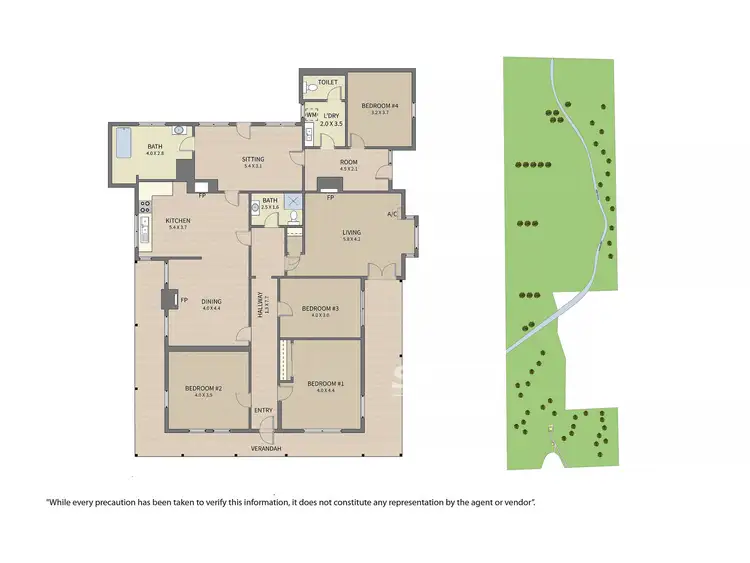 Floorplan of Homely rural property listing, 295 Toomeys Creek Road, Mardan VIC 3953
