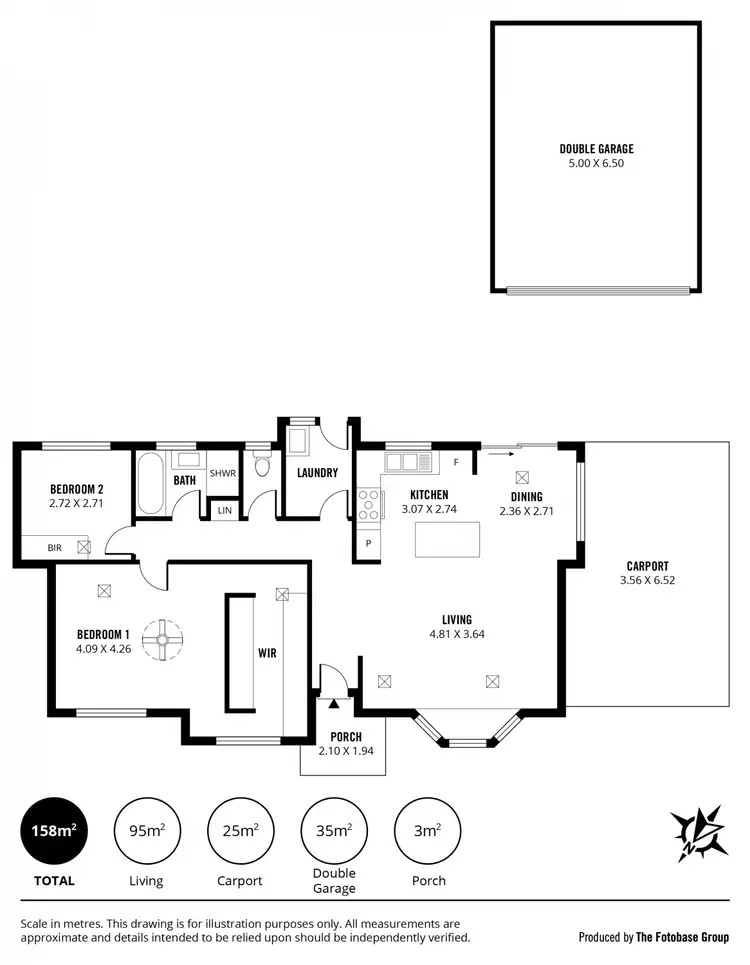 Floorplan of Homely house listing, 5 Poplar Street, West Beach SA 5024