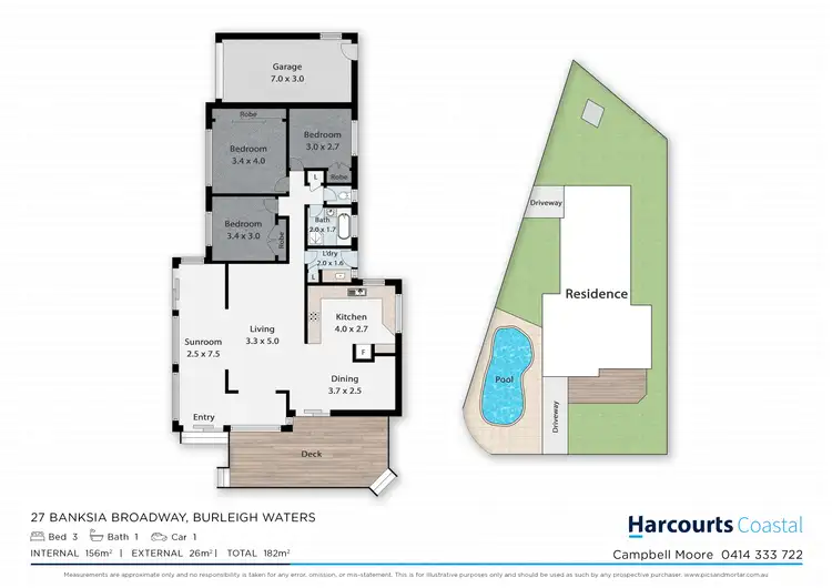 Floorplan of Homely house listing, 27 Banksia Broadway, Burleigh Waters QLD 4220