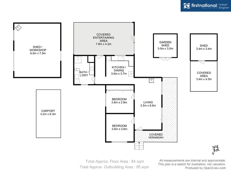 Floorplan of Homely house listing, 905 Bream Creek Road, Kellevie TAS 7176