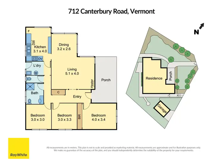 Floorplan of Homely house listing, 712 Canterbury Road, Vermont VIC 3133