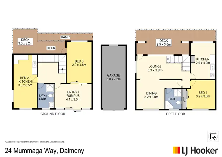 Floorplan of Homely house listing, 24 Mummaga Way, Dalmeny NSW 2546