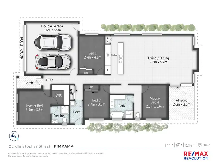 Floorplan of Homely house listing, 25 Christopher Street, Pimpama QLD 4209