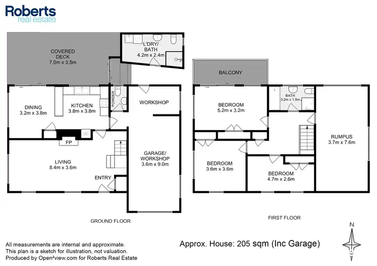 Floorplan of Homely house listing, 4 Allen Street, Bicheno TAS 7215
