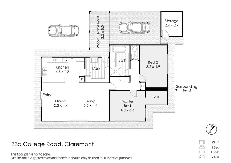 Floorplan of Homely house listing, 33A College Road, Claremont WA 6010