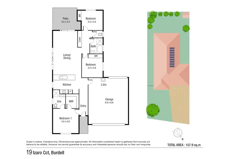 Floorplan of Homely house listing, 19 Izaro Circuit, Burdell QLD 4818