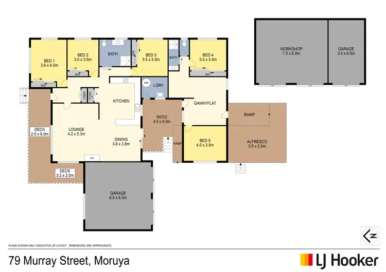 Floorplan of Homely house listing, 79 Murray Street, Moruya NSW 2537