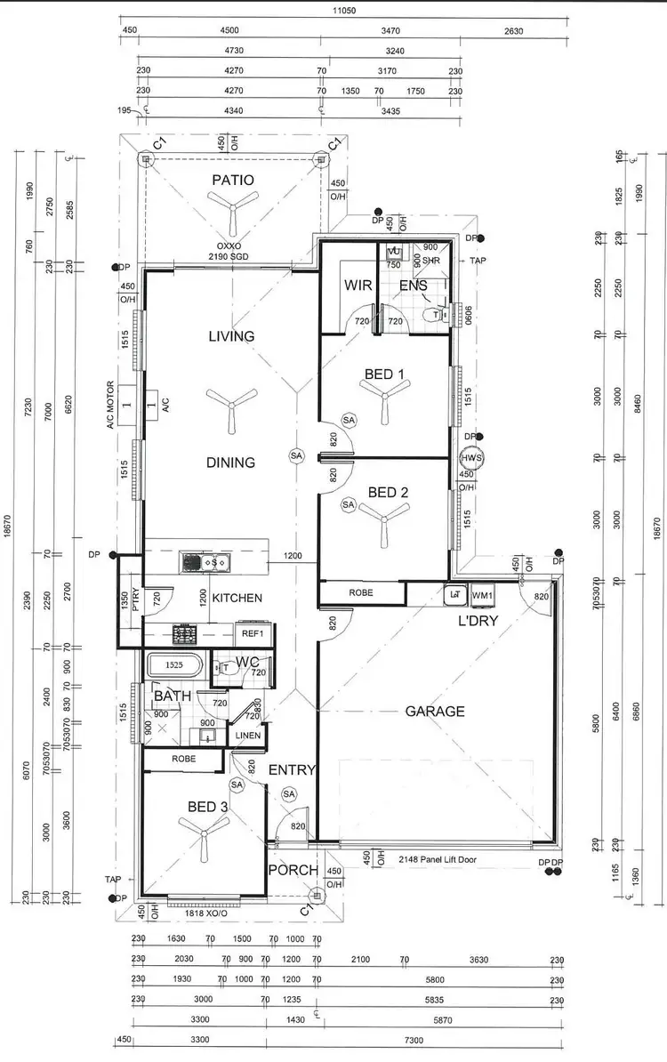 Floorplan of Homely house listing, 12 Clydesdale, Woodford QLD 4514