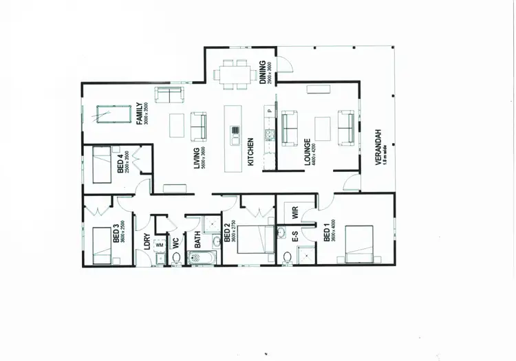 Floorplan of Homely house listing, 235 Nicholson Street, Orbost VIC 3888