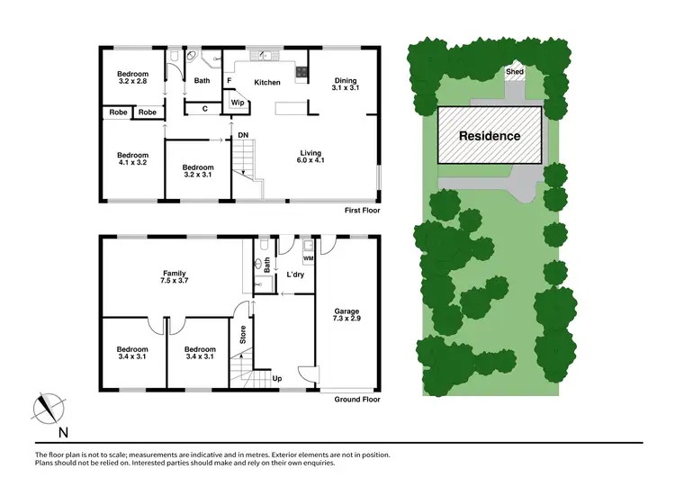 Floorplan of Homely house listing, 24 Grossard Point Road, Ventnor VIC 3922
