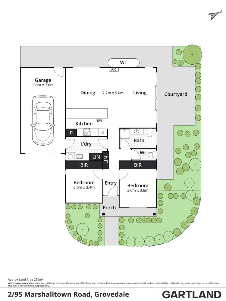 Floorplan of Homely house listing, 2/95 Marshalltown Road, Grovedale VIC 3216