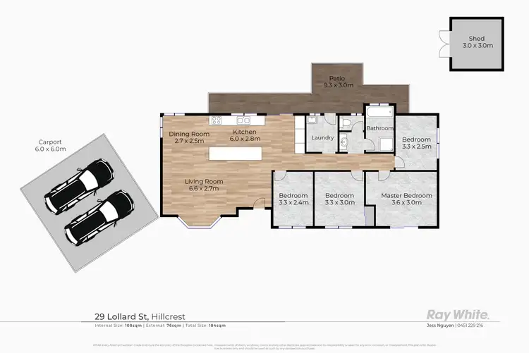 Floorplan of Homely house listing, 29 Lollard Street, Hillcrest QLD 4118