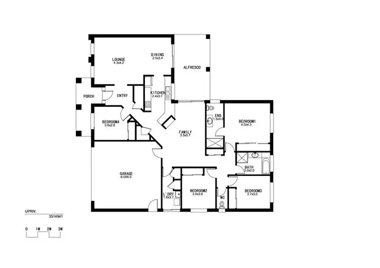 Floorplan of Homely house listing, Address available on request
