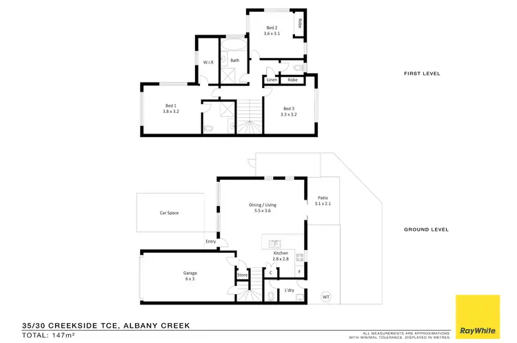 Floorplan of Homely townhouse listing, 35/30 Creekside Terrace, Albany Creek QLD 4035