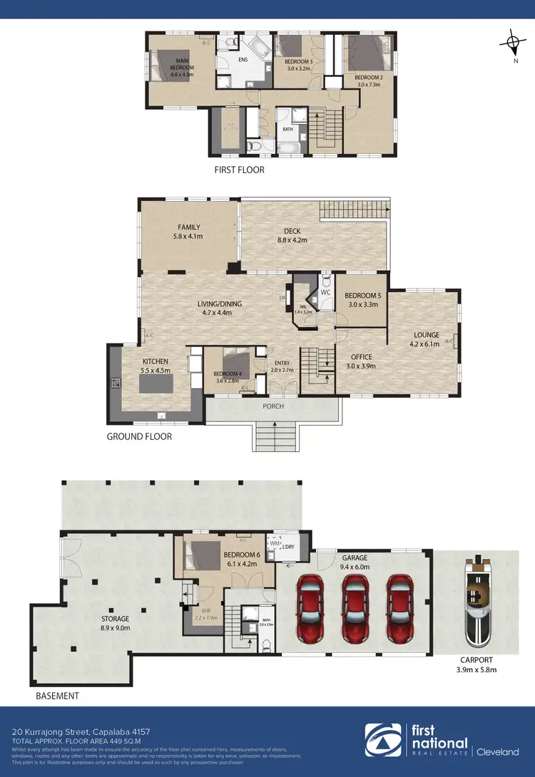 Floorplan of Homely rural property listing, 20 Kurrajong Street, Capalaba QLD 4157