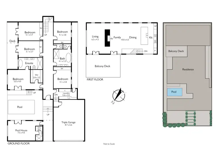 Floorplan of Homely house listing, 25 Collins Parade, Sorrento VIC 3943