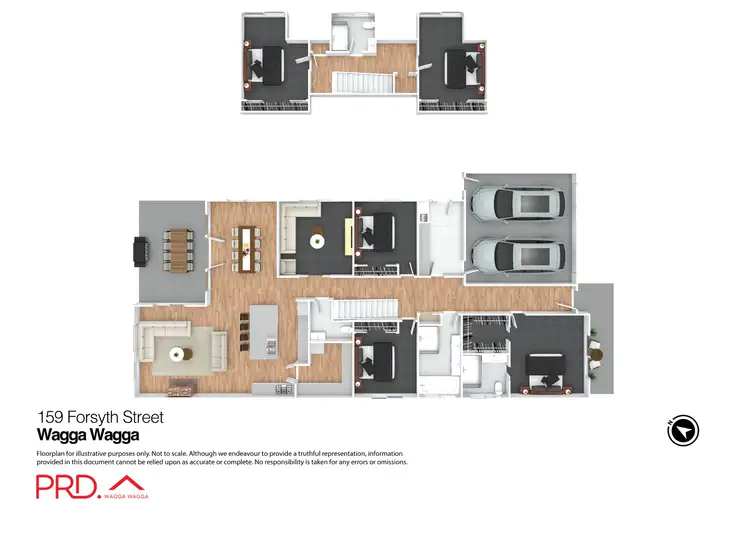 Floorplan of Homely house listing, 159 Forsyth Street, Wagga Wagga NSW 2650