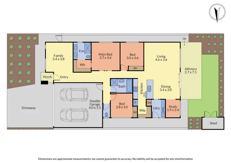 Floorplan of Homely house listing, 23 Limandus Crescent, Cranbourne South VIC 3977