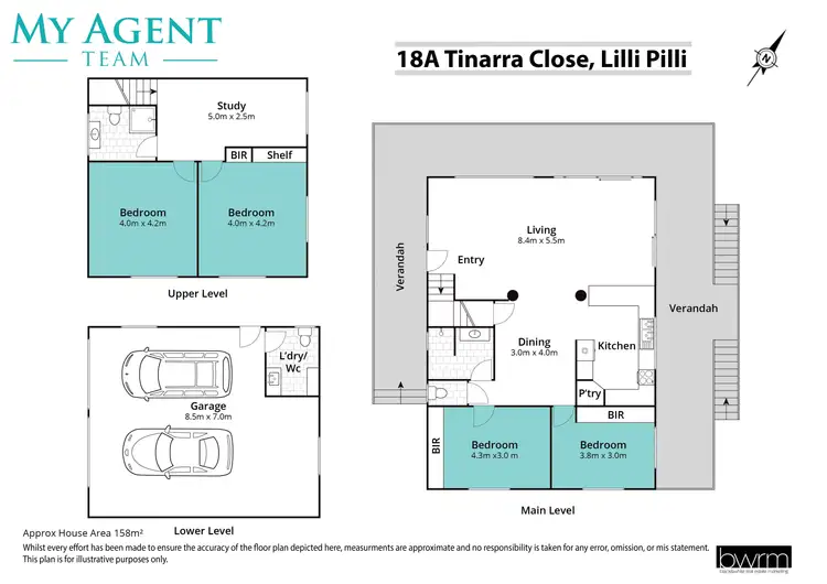 Floorplan of Homely house listing, 18A Tinarra Close, Lilli Pilli NSW 2536
