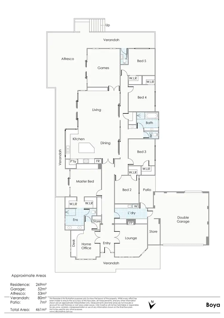 Floorplan of Homely house listing, 27 Brora Grove, Boya WA 6056