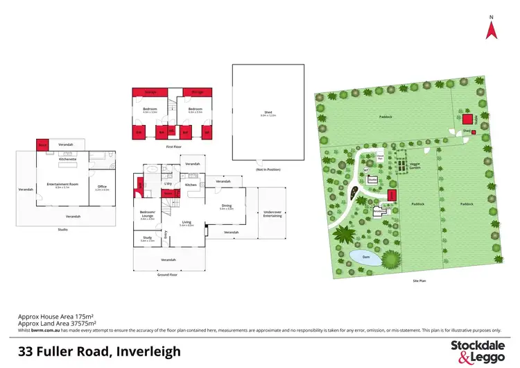 Floorplan of Homely house listing, 33 Fuller Road, Inverleigh VIC 3321